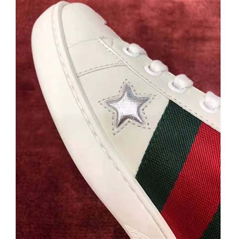 gucci ace inlaid stars|Gucci ace shoes gg.